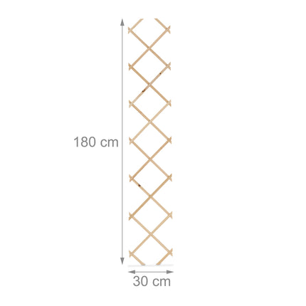 Extendable Wooden Plant Trellis Set for Climbing Plants