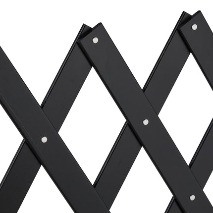 Extendable dog grid Black