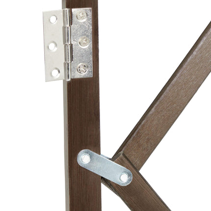 Extendable dog guard in brown