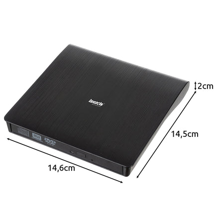 External Drive with CD/DVD Burner, 1TB Capacity