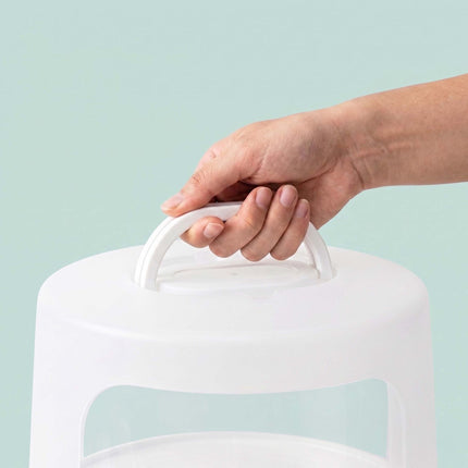 Extra-Tall Cake Dome, Airtight Tiered Cake Carrier