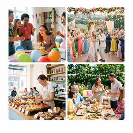 Extra-Tall Cake Dome, Airtight Tiered Cake Carrier