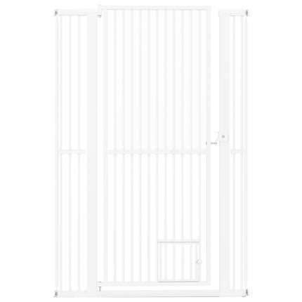 Extra Tall Pet Gate, Metal, 77-104cm Wide, 150cm High