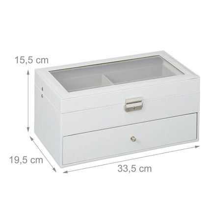 Eyeglass storage for 12 pairs