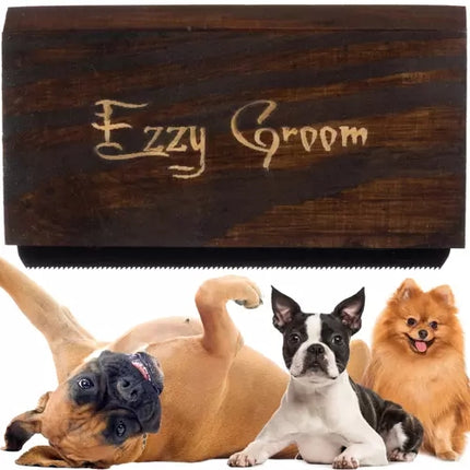 Ezzy Groom Soft/Hard Hair Brush