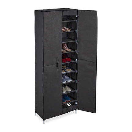 Fabric shoe cabinet for 30 pairs of shoes