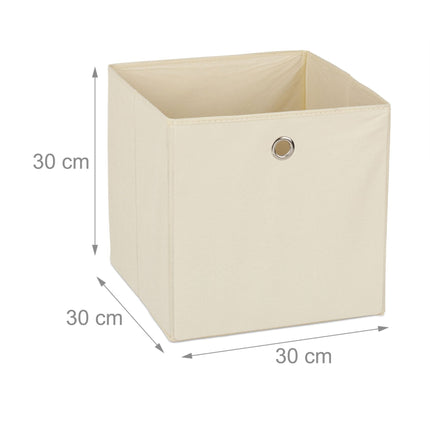 Fabric storage box, 2 drawers