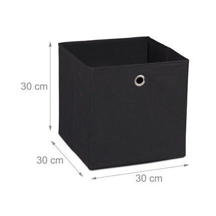 Fabric storage box, 2 drawers