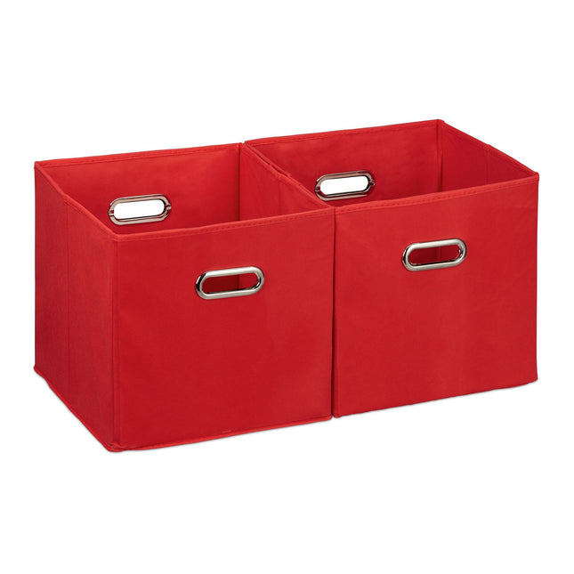 Fabric storage box Set of 2