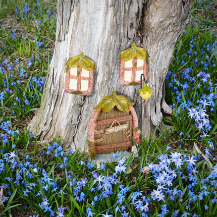 Fairy door set "Ceiling of leaves"