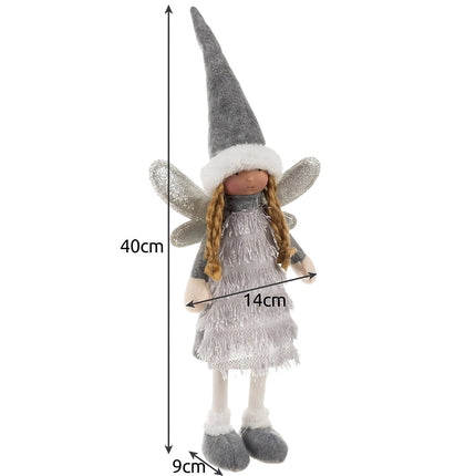 Fairy - gray Christmas figurine Ruhhy 22343