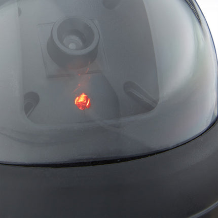 Fake Dome Security Cameras, Flashing LED, Indoor/Outdoor