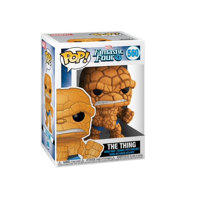 Fantastic Four The Thing Funko Pop Vinyl Figure Collectible