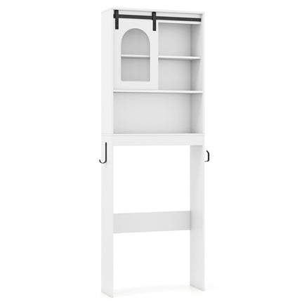 Farmhouse Over-The-Toilet Storage Cabinet, White, 170 cm