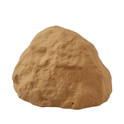 Faux Rock Cover for Well Pump, Medium HDPE, Sandy Brown