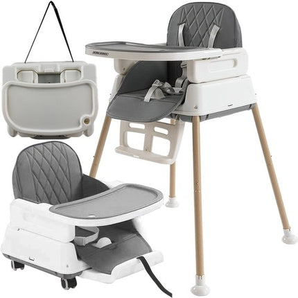 Feeding chair - gray Kruzzel 22014