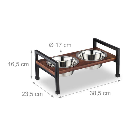 Feeding station for dogs