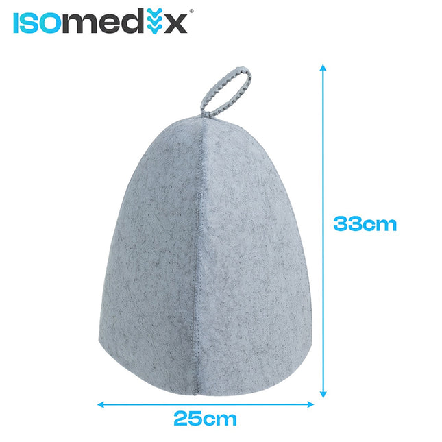 Felt Sauna Hat – Thermal Protection, Universal Fit