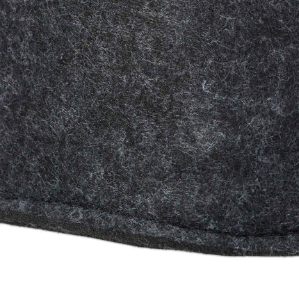 Felt basket with handle