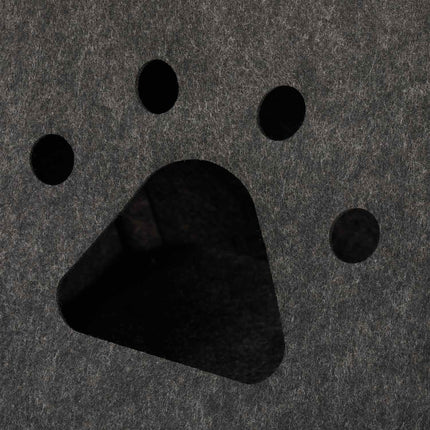 Felt dog bed