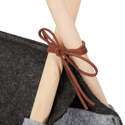 Felt dog bed