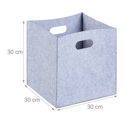 Felt storage box - 2 pcs