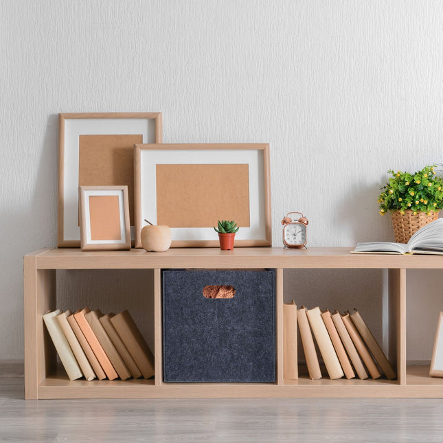 Felt storage box - 2 pcs