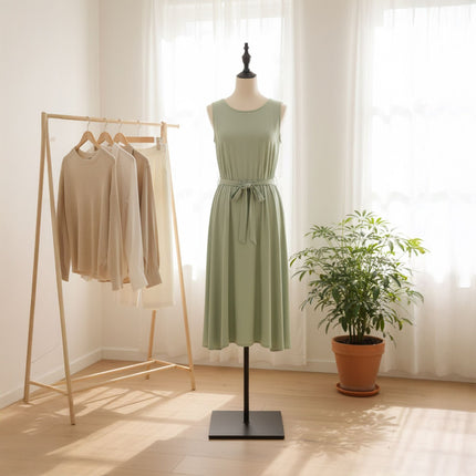 Female Dress Form, Adjustable, Velvet-Covered, Size 36/38