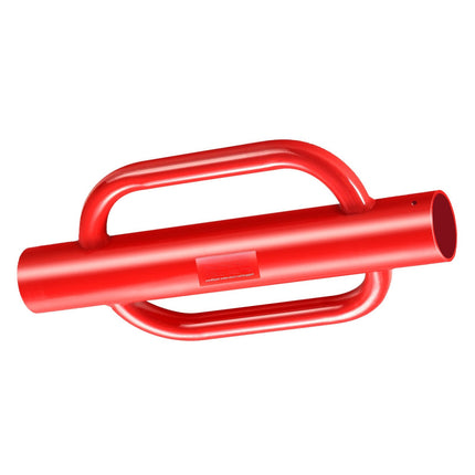 Fence Post Driver With Handles, 4-In ID, 22 lb Steel