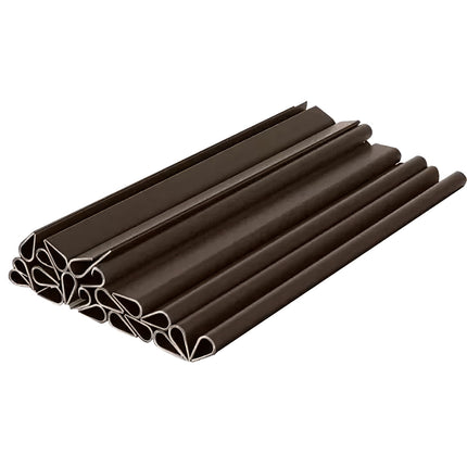 Fence tape clips - brown 23713