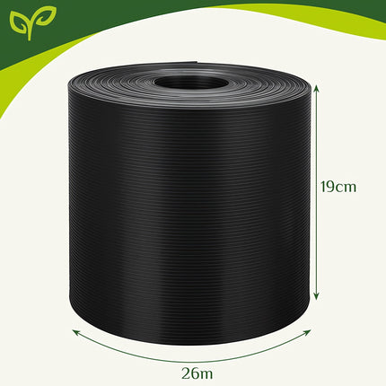 Fencing tape 19cmx26m 700g/m2 anthracite 23909