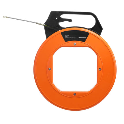 Fiberglass Fish Tape 100 ft, 3/16 in Non-Conductive