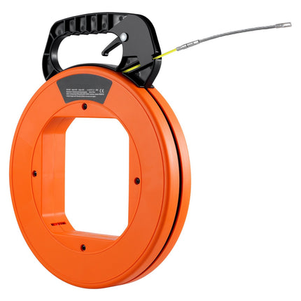 Fiberglass Fish Tape Wire Puller, 100 Ft 1/6 In, Case