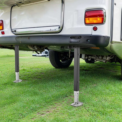 Fifth Wheel Landing Gear Lead Leg 825 mm, 6000 lb, Base and Pin