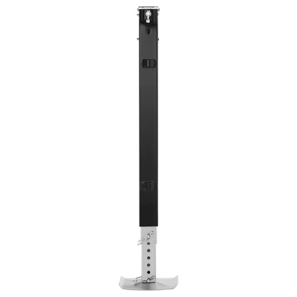 Fifth Wheel Landing Gear Leg 825mm, 6000 lb, Black