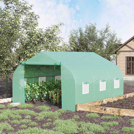 Greenhouse film, Cold frame, 350x300x200 cm Gable roof