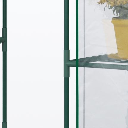 Walk-In tomato greenhouse, 6 shelves, 142x73x195cm