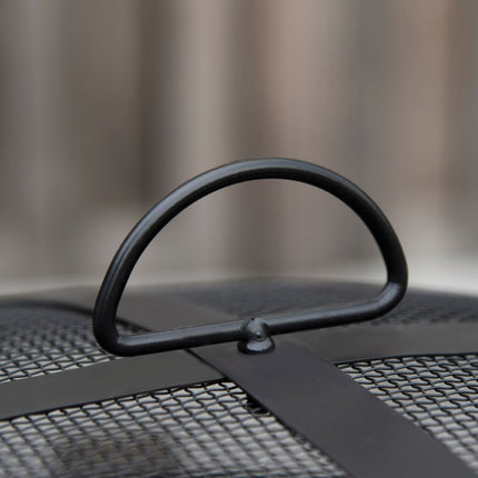 Fire bowl Grill & Fire basket with spark protection, 78x60cm