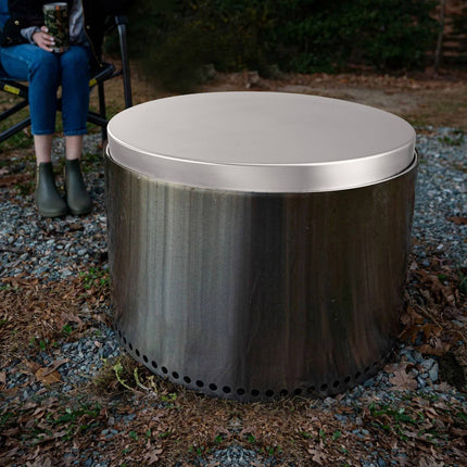 Fire Pit Lid, 20 Inch Stainless Steel Spark Screen