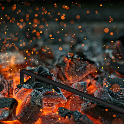 Fire Pit with Grill and Spark Guard, Folding Design