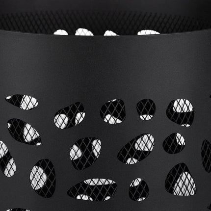 Fire barrel with spark protection
