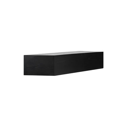 Fireplace Mantel Shelf, 48 In Pine Wood, Espresso