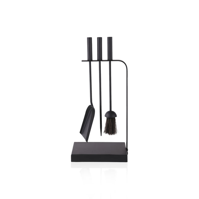 Fireplace Tool Set – 4-Piece Metal Accessories