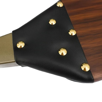 Fireplace and BBQ Bellows, Wood Finish, Strong Airflow