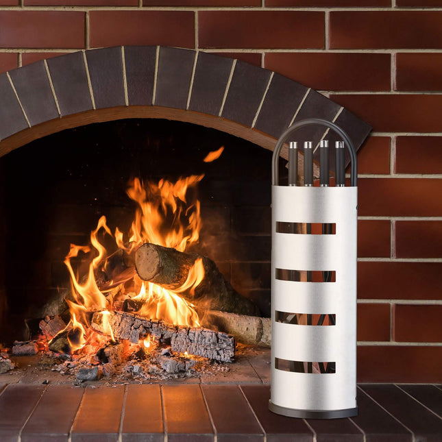 Fireplace in 5 parts
