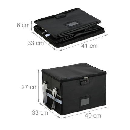 Fireproof Waterproof Document Bag – Silicone Fiberglass