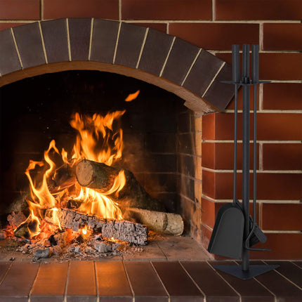 Fire stand in 4 parts steel