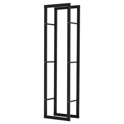 Firewood Rack, Metal, 40x25x150 cm, Holds Up to 100kg