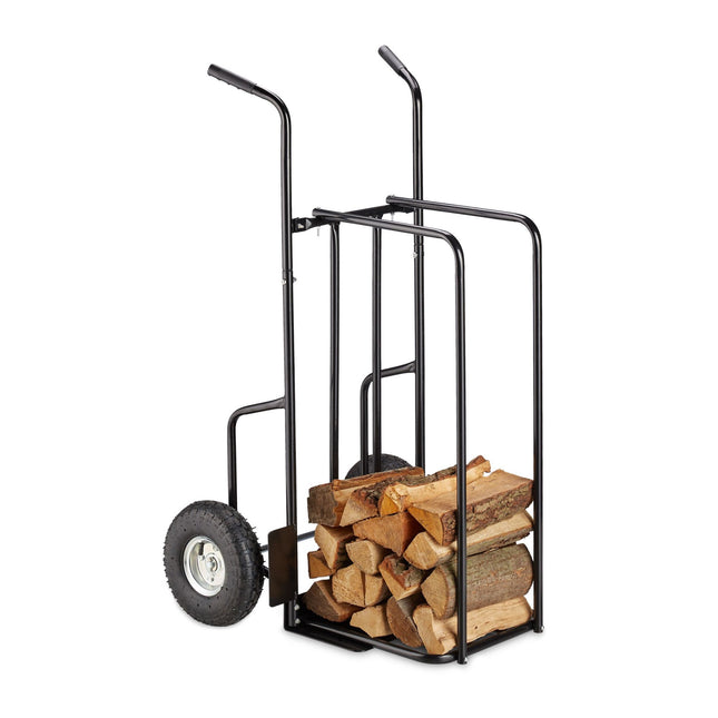 Firewood cart XL metal
