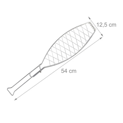 Fish Grill Tongs Set, Stainless Steel, 3 Pieces